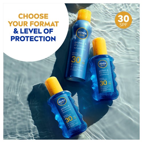 NIVEA SUN Protect & Dry Touch SPF 30 Sunscreen Spray