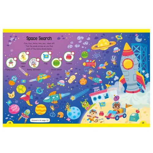 Igloobooks Things That Go Jumbo Activity