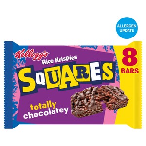 Kellogg's Rice Krispies Squares Totally Chocolatey Bars 8x36g