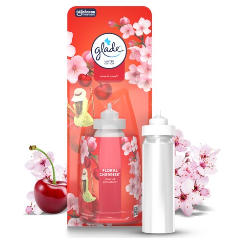 Glade Sense & Spray Air Freshener Refill Floral Cherries