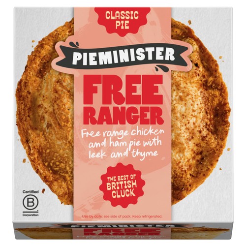 Pieminister Free Ranger Pie with Chicken, Ham & Leek
