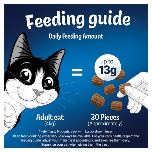 Felix Tasty Nuggets Beef & Lamb Cat Treats