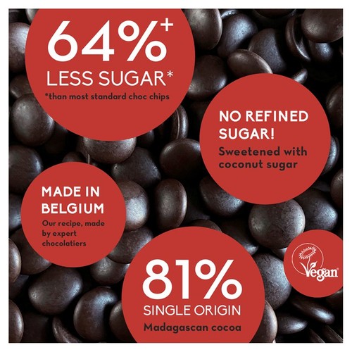 Nibble Simply Divinely Dark Madagascan Chocolate Chips