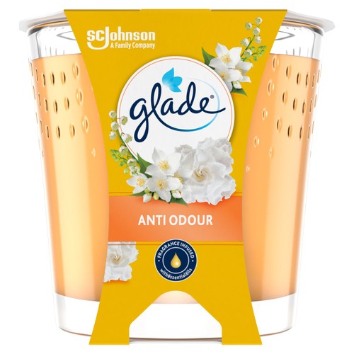 Glade Candle, Small Scented Candle, Anti-Odour