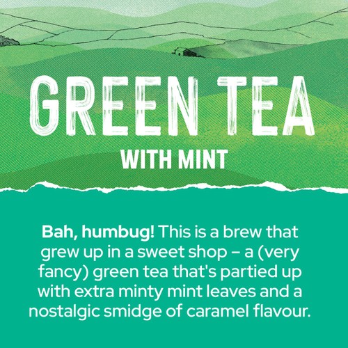 Yorkshire Tea Green Tea with Mint Tea Bags