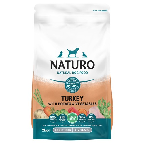 Naturo Turkey with Potato & Vegetables 