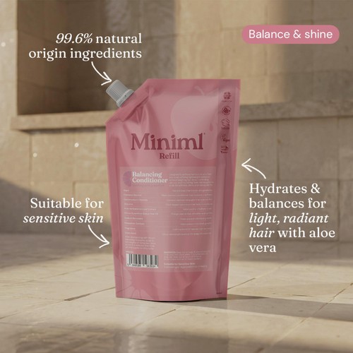 Miniml Balancing Hair Conditioner Pink Grapefruit & Aloe Vera Refill