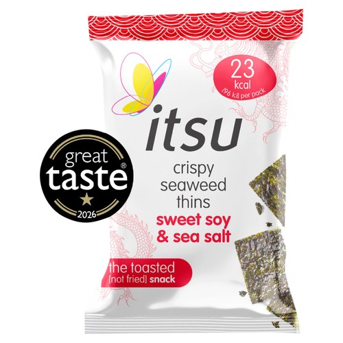 Itsu Sweet Soy & Sea Salt Crispy Seaweed Thins