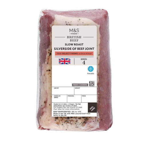 M&S Slow Roast Silverside of Beef Joint