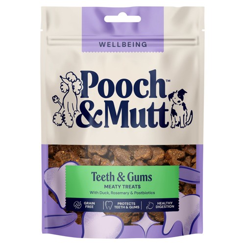 Pooch & Mutt Duck and Rosemary Dental Meaty Dog Treats