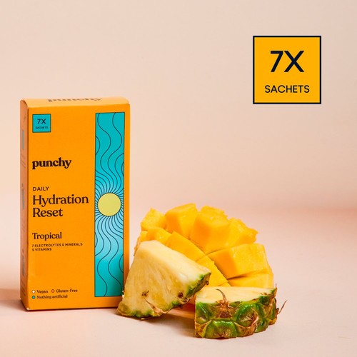 Punchy Tropical Electrolyte Sachets