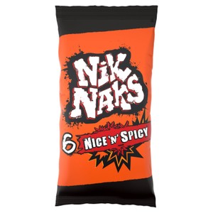 Nik Naks Nice 'N' Spicy Multipack Crisps - Ocado