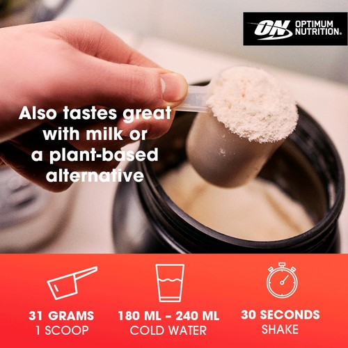 Optimum Nutrition Gold Standard 100% Whey Protein Powder Double Chocolate