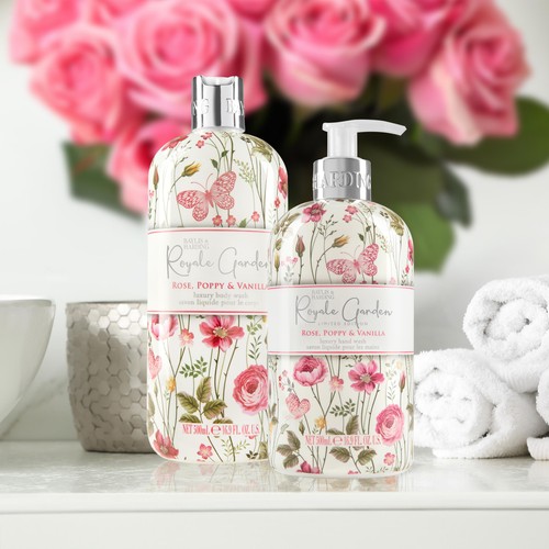 Baylis & Harding Royale Garden Rose, Poppy & Vanilla Body Wash