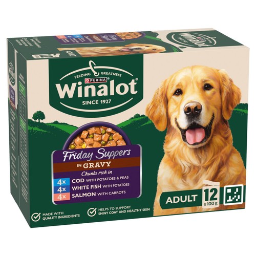 Winalot Friday Suppers Mixed in Gravy Wet Dog Food