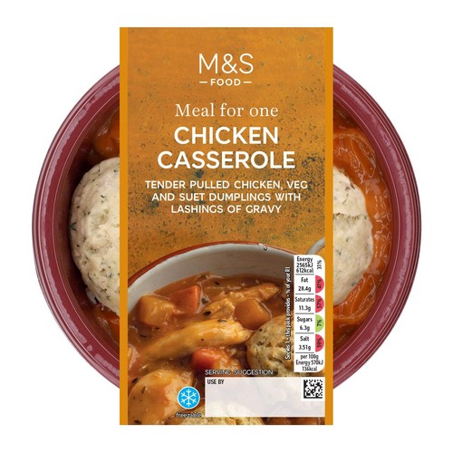 M&S Chicken Casserole with Dumplings