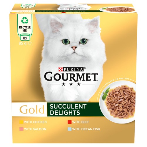Gourmet Gold Succulent Delights Wet Cat Food