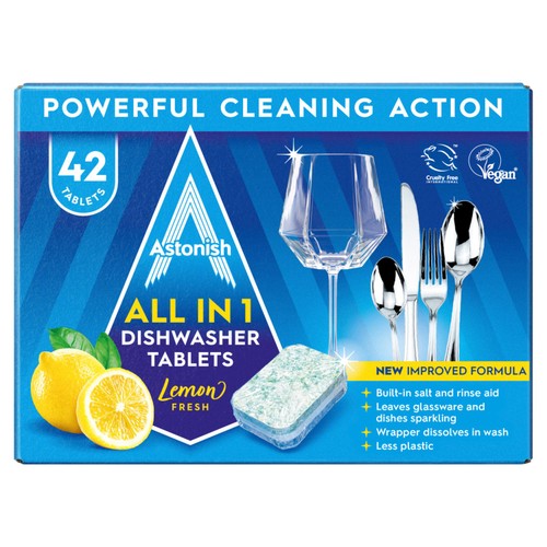 Astonish All in 1 Dishwasher Tablets