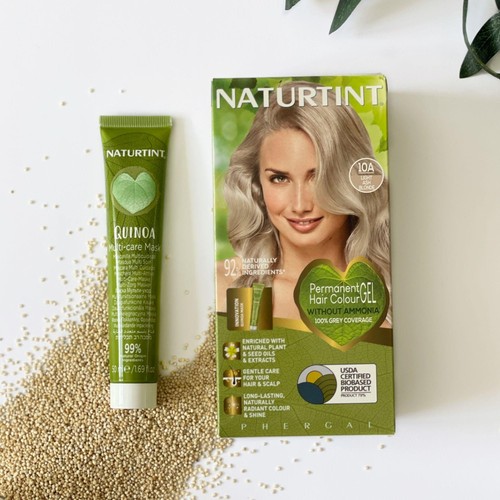 Naturtint Permanent Hair Colour Gel 10A Light Ash Blonde