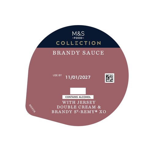 M&S Brandy Sauce with Jersey Double Cream