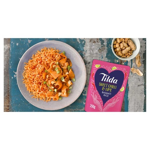 Tilda Microwave Sweet Chilli & Lime Basmati Rice