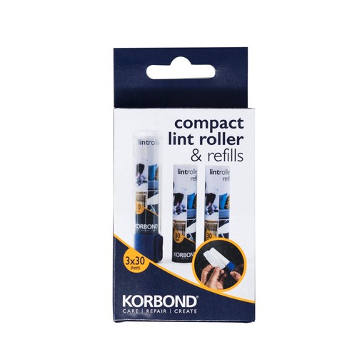 Compact Lint Roller & Refills