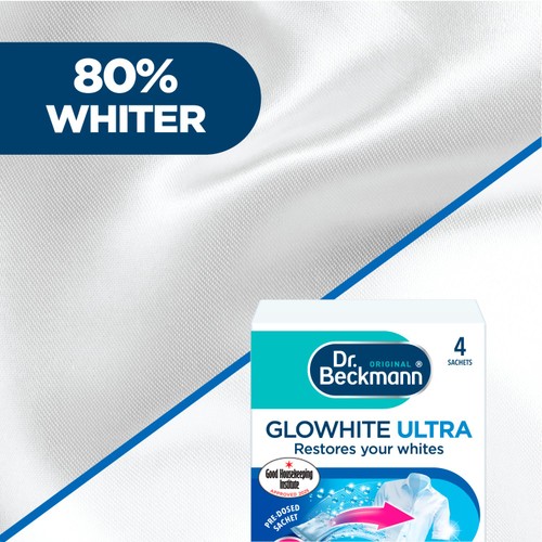 Dr. Beckmann Glowhite Ultra Brighter White Laundry Sachets
