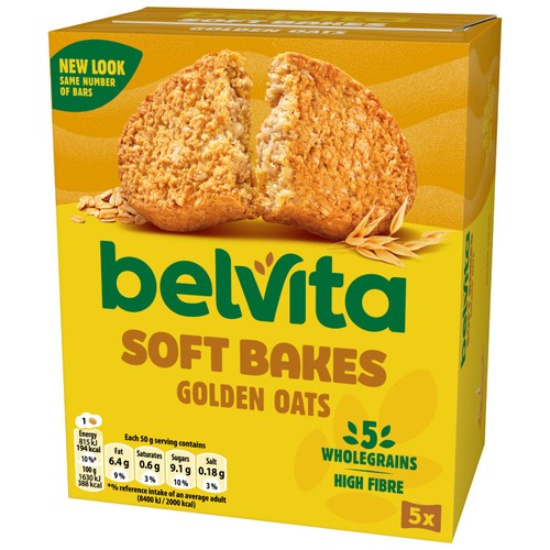 Belvita Golden Oats Soft Bakes Breakfast Biscuits