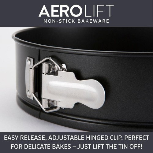 Prestige Aerolift Carbon Steel Springform Cake Tin 22cm