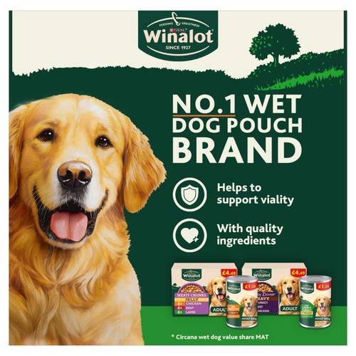 Winalot Classics Mixed in Jelly Cod Wet Dog Food
