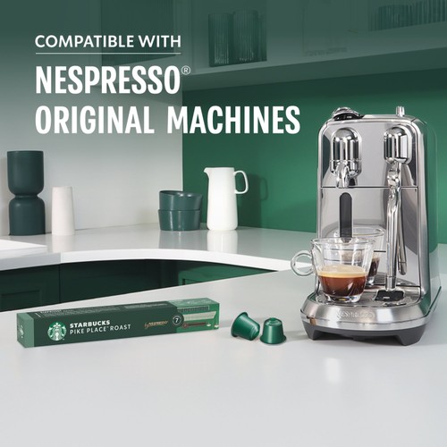 STARBUCKS by NESPRESSO Pike Place Lungo Coffee Pods