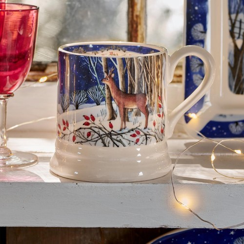 Emma Bridgewater Midnight Deer 1/2 Pint Mug
