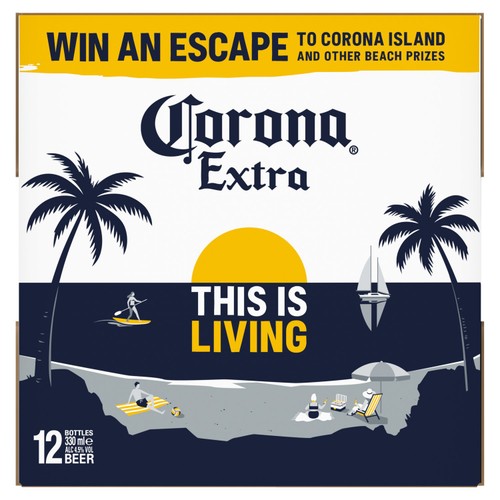 Corona Extra Mexican Lager Beer Bottles