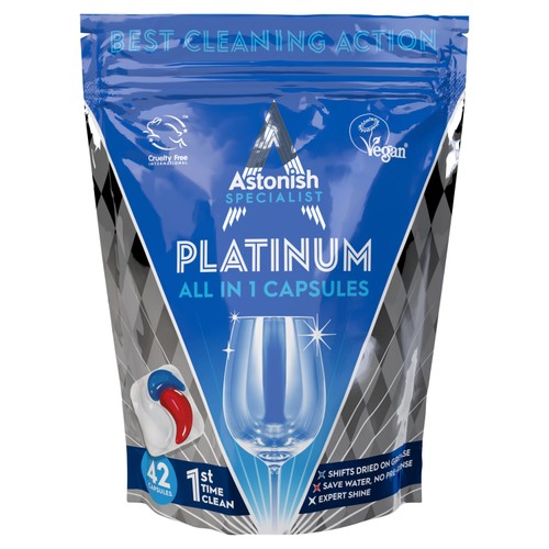 Astonish Platinum Dishwasher Tablets