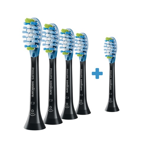 Philips Sonicare Premium Plaque Defence Toothbrush Heads Refills Black
