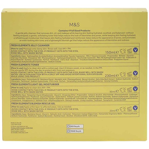 M&S Anti Blemish Icons Set