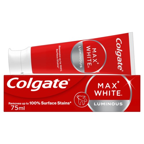 Colgate Max White Luminous Teeth Whitening Toothpaste