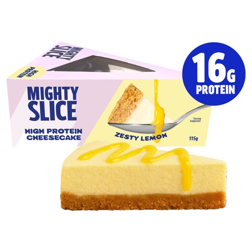 Mighty Slice High Protein Cheesecake (Zesty Lemon) - Ocado