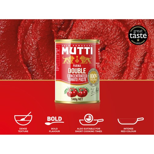Mutti Double Concentrate Italian Tomato Puree Tin