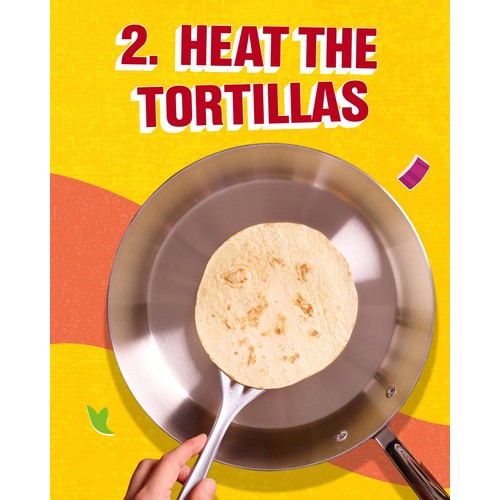 Old El Paso Street Vibes 8 Soft Taco Wraps 220g