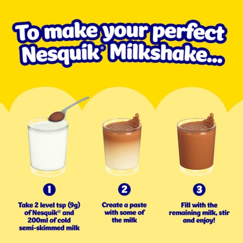 Nesquik Chocolate Milkshake Tub