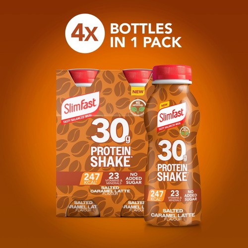Slimfast Salted Caramel Protein Shake Multipack