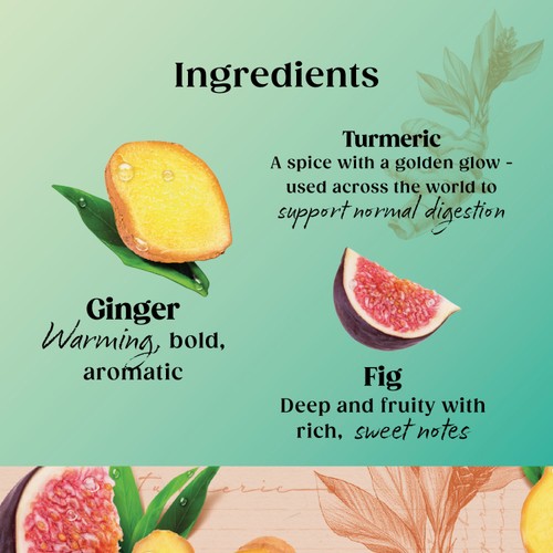 Twinings Superblends Digest Tea with Ginger & Turmeric