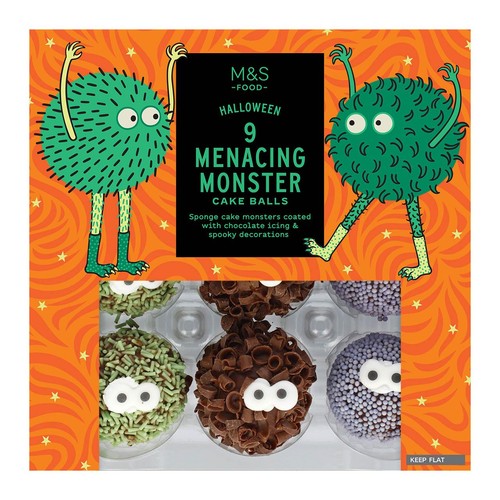 M&S Monster Cake Balls