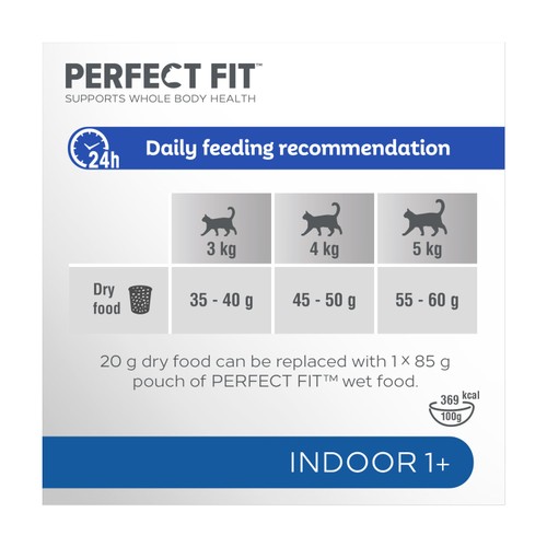 Perfect Fit Indoor Adult Dry Cat Food Chicken