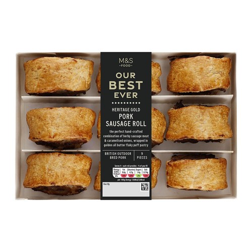 M&S 9 Our Best Ever Sausage Rolls