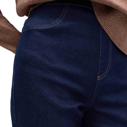 M&S High Waisted Jegging, 10, Dark Indigo