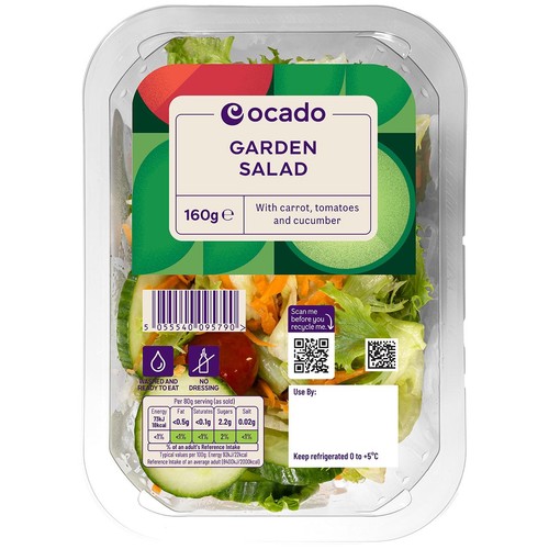 Ocado Garden Side Salad
