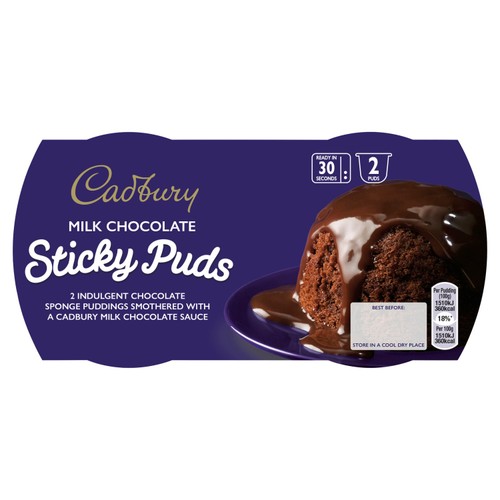 Cadbury Milk Chocolate Sponge Pudding Desserts