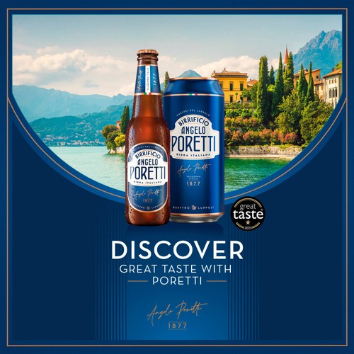 Birrificio Angelo Poretti Premium Italian Lager Beer Cans